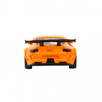 Машина АВТОПАНОРАМА Porsche 911 GT3 RSR, оранжевый, 1/39, инерция, в/к 17,5*12,5*6,5 см