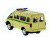 Машина ''АВТОПАНОРАМА'' инерц. ГАЗель (инкасация) 1/50, в/к 14,5*8*5,5 см Машина ''АВТОПАНОРАМА'' инерц. ГАЗель (инкасация) 1/50, в/к 14,5*8*5,5 см