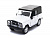 Машина ''АВТОПАНОРАМА'' УАЗ-469 1/24 в/к 22*12*11 см, белая, тент