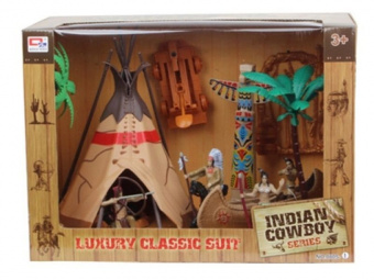 Игровой набор KEYLY TOYS 0805-1 Индейское племя