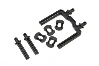 Traxxas 4-Tec 2.0 Front and Rear Body Mount Set