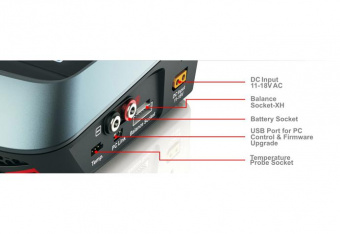 Зарядное устройство SKYRC T6755 (220V 55W C:7A D:2A) all type