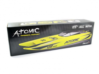 Радиоуправляемый катамаран Volantex RC ATOMIC 700 желтый Brushless PNP