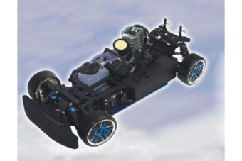 Радиоуправляемая машина для дрифта с ДВС HSP 4WD масштаб 1:10 2.4G
