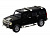 Машина ''АВТОПАНОРАМА'' Hummer H3, черный, 1/32, свет, звук, инерция, в/к 17,5*13,5*9 см