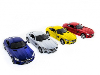 Машина Kinsmart 1:38 Mercedes-AMG GT в асс. инерция (1/12шт.) б/к