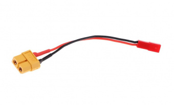 Переходник XT60 (мама) - JST (папа) на проводе 10см 22AWG