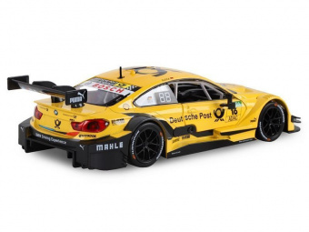 Машина ''АВТОПАНОРАМА'' BMW M4, желтый, 1/24, свет, звук, в/к 24,5*12,5*10,5 см