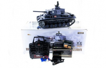 Радиоуправляемый танк Heng Long 1:16 Panzerkampfwagen III PRO 2.4GHz