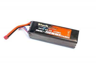 Аккумулятор LiPo 22,2V (6S) 5000mAh 90C
