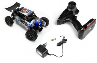 Радиоуправляемый монстр 1/18 Himoto Barren 4WD 2.4GHz RTR (влагозащищенный регулятор)