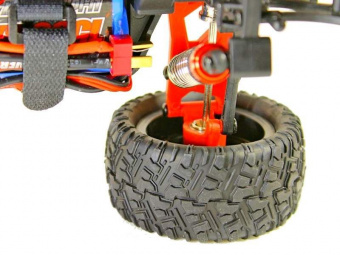 Радиоуправляемая трагги Remo Hobby S EVO-R UPGRADE (красный) 4WD 2.4G 1/16 RTR