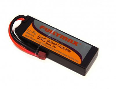 Аккумулятор LiPo Fullymax 7.4V 5400мАч (в корпусе)