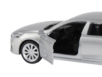 Машина ''АВТОПАНОРАМА'' KIA K7, серебряный, 1/41, инерция, в/к 17,5*12,5*6,5 см