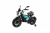Детский электромобиль мотоцикл Harley Davidson Сине-белый