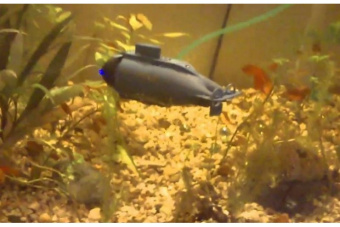Радиоуправляемая подводная лодка Submarine mini Черная