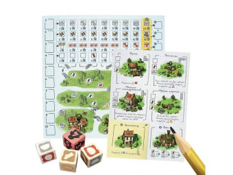 Настольная игра ZVEZDA ''Поселенцы.Hаброски империи.'', семейная