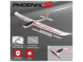 Радиоуправляемый планер Volantex RC 742-7 PhoenixS 1600мм Brushless 2.4G 4ch LiPo RTF with Gyro