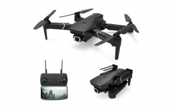 Квадрокоптер Eachine E520 Wi-Fi FPV с видеокамерой 4K HD (два аккумулятора в комплекте)