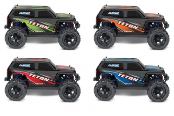 Радиоуправляемый монстр TRAXXAS LaTrax Teton 1:18 4WD Оранжевый