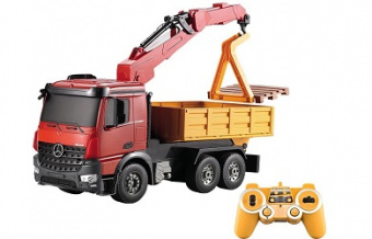 Радиоуправляемый кран Double E Mercedes-Benz Arocs 1:20 2.4G