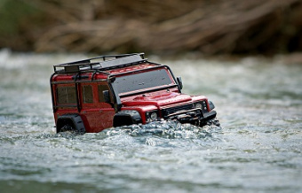 Радиоуправляемый краулер TRAXXAS TRX-4 Land Rover Defender 1/10 4WD Adventure Edition