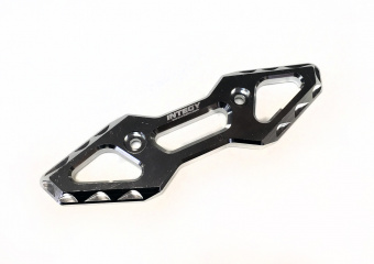 Бампер задний (серебристый) для Traxxas 1/10 E-Revo