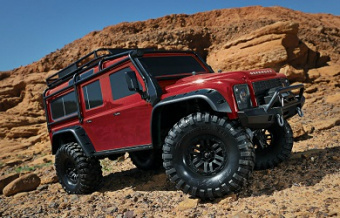 Радиоуправляемый краулер TRAXXAS TRX-4 Land Rover Defender 1/10 4WD Adventure Edition