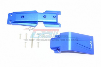 Комплект передних защитных пластин GPM Blue Aluminium E-Revo VXL 2.0 ER2331F-B