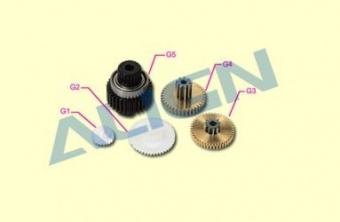Шестерни Align G1, G2, G3, G4, G5 сервомашинки DS420