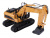 Радиоуправляемый экскаватор HUI NA TOYS 2.4G 15CH 1/16 RTR Радиоуправляемый экскаватор HUI NA TOYS 2.4G 15CH 1/16 RTR