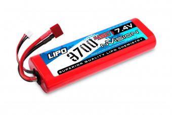 Li-Po 7.4V(2s) 3700mAh 45C Deans Plug Hard Case Stick