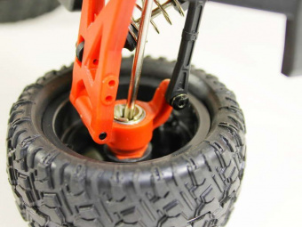 Радиоуправляемый монстр Remo Hobby SMAX UPGRADE (красный) 4WD 2.4G 1/16 RTR