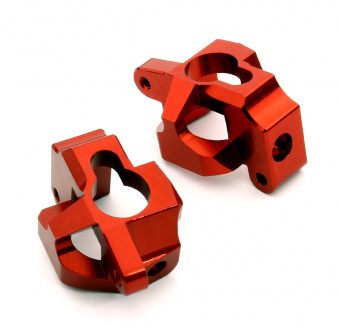 Кастер блоки 2шт (красный) HPI 1/10 Bullet MT & Bullet ST