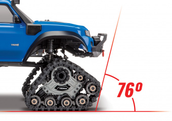 Радиоуправляемая трофи TRAXXAS TRX-4 Sport TraxxTM 1/10 Scale 4X4 Trail Truck Синий