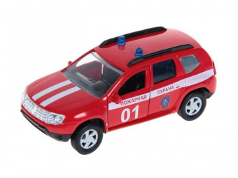 Машина Autotime ''RENAULT DUSTER'' пожарная охрана 1:38