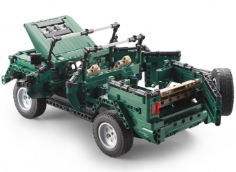 Радиоуправляемый конструктор CaDA Technic Военный джип (561 деталь)