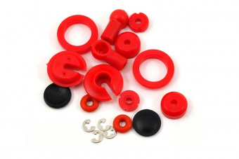 Rebuild kit, oil-filled shocks (o-ring, bladder, piston, shaft guide, E-clips, shock cap, shock rod