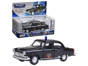 Машина Autotime ''ГАЗ-21 ''ВОЛГА'' служебная 1:43