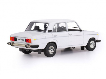 Машина ''АВТОПАНОРАМА'' ВАЗ 2106, 1/22, белый, инерция, в/к 24,5x12,5x10,5 см