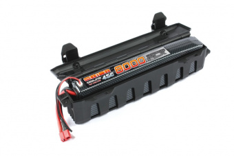 Аккумулятор Team Orion Carbon FLX Li-pol 8000mAh, 45c, 2s1p Deans Plug