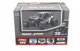 Радиоуправляемая машина Zegan Thunder Storm 4WD 1:18 RTR Red