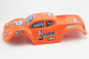 Кузов монстра неубивайка (оранжевый) Remo Hobby: SMAX