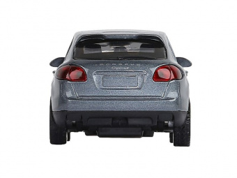 Машина ''АВТОПАНОРАМА'' Porsche Cayenne S, серый перламутр, 1/43, инерция, в/к 17,5*12,5*6,5 см
