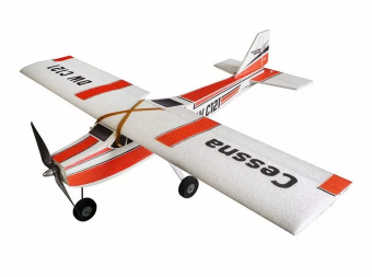 Самолет для сборки E10 Cessna KIT+Motor+ESC+Servo(MM2216 920KV+Prop 9*6+20A ESC+9g*4)