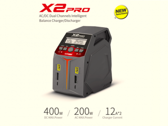 Универсальное зарядное устройство G.T.Power X2PRO Dual Power 11-26/220В, 12Aх2