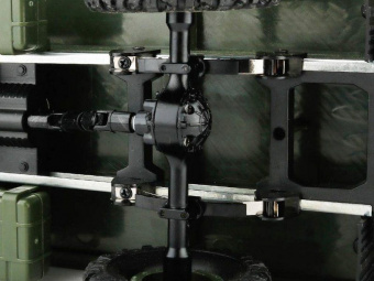 Радиоуправляемая машина WPL ГАЗ-66 грузовая (зеленая) 4WD 2.4G 1/16 KIT