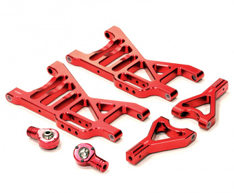 Комплект задних рычагов (красный) HPI Baja 5B, 5B2.0, 5T, 5SC