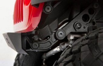 Модель для трофи Axial 1/10 SCX10 III Jeep JT Gladiator Rock Crawler with Portals RTR (серый)