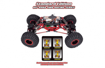 Радиоуправляемый краулер 1:10 Remo Hobby Rock Crawler Mountain Lion Xtreme 4WD 2.4Ghz RTR